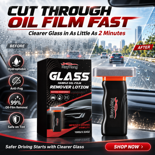 Remove Windshield Oil Film. See Clearly Again.